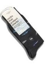 India Socks that Protect Sharks Grey  M - India