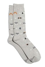 India Socks that Save Dogs Gray L - India