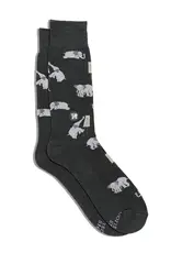 India Socks That Support Mental Health Elephants Gray S - India