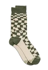 India Socks That Support Women's Equality Checkered M - India