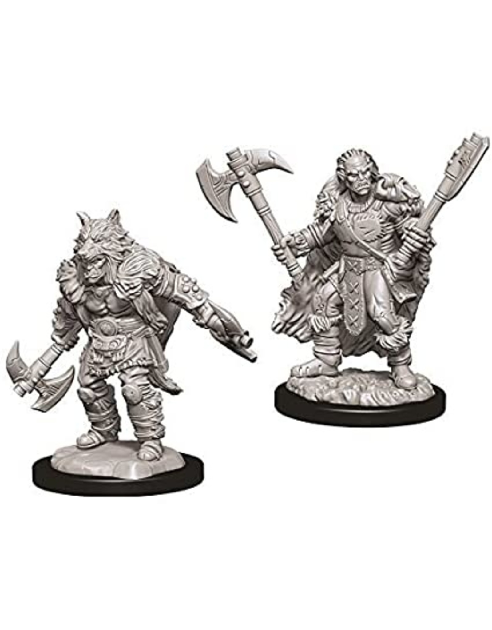 WizKids D&D Nolzur's MUM: W9 Male Half-Orc Barbarian
