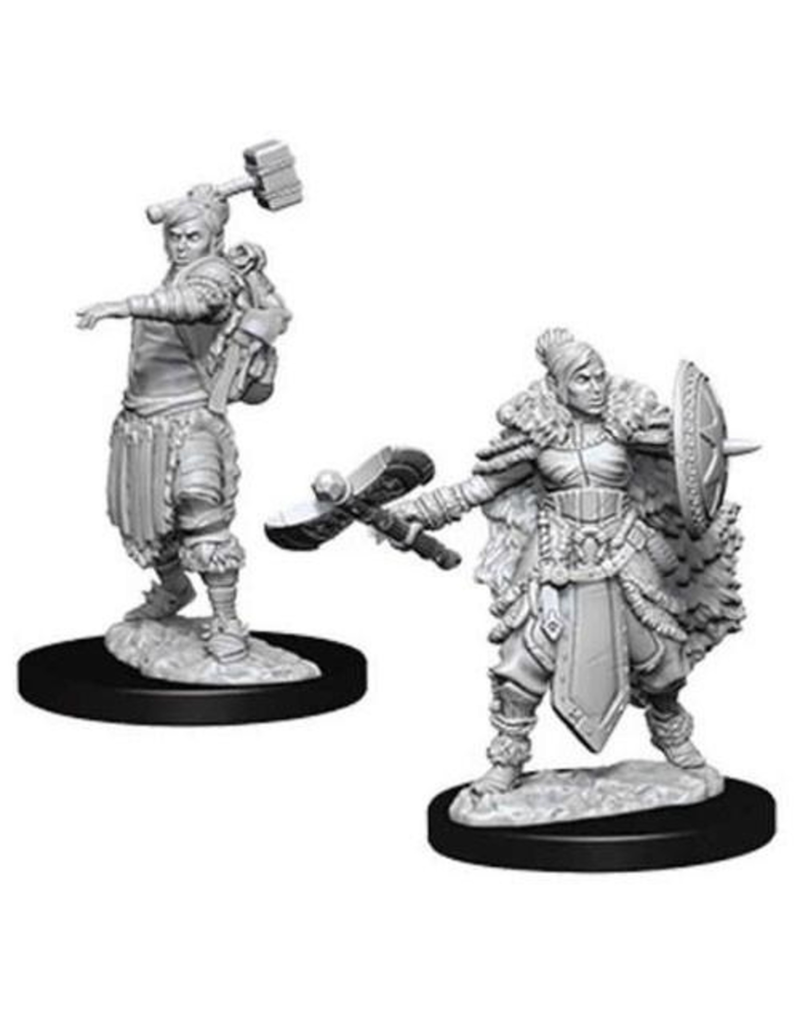 WizKids D&D Nolzur's MUM: W9 Female Half-Orc Barbarian