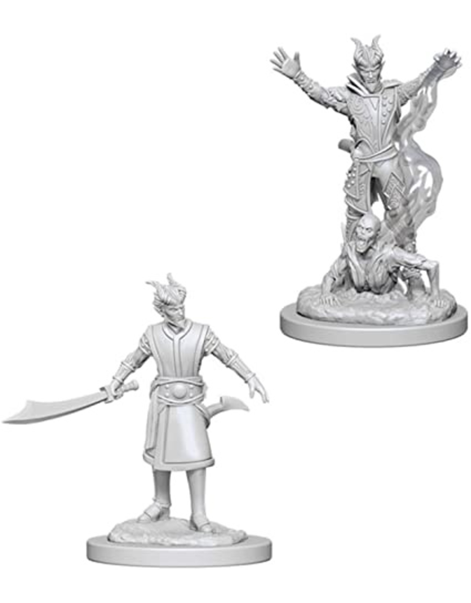 WizKids D&D Nolzur's MUM: Male Tiefling Warlock W6