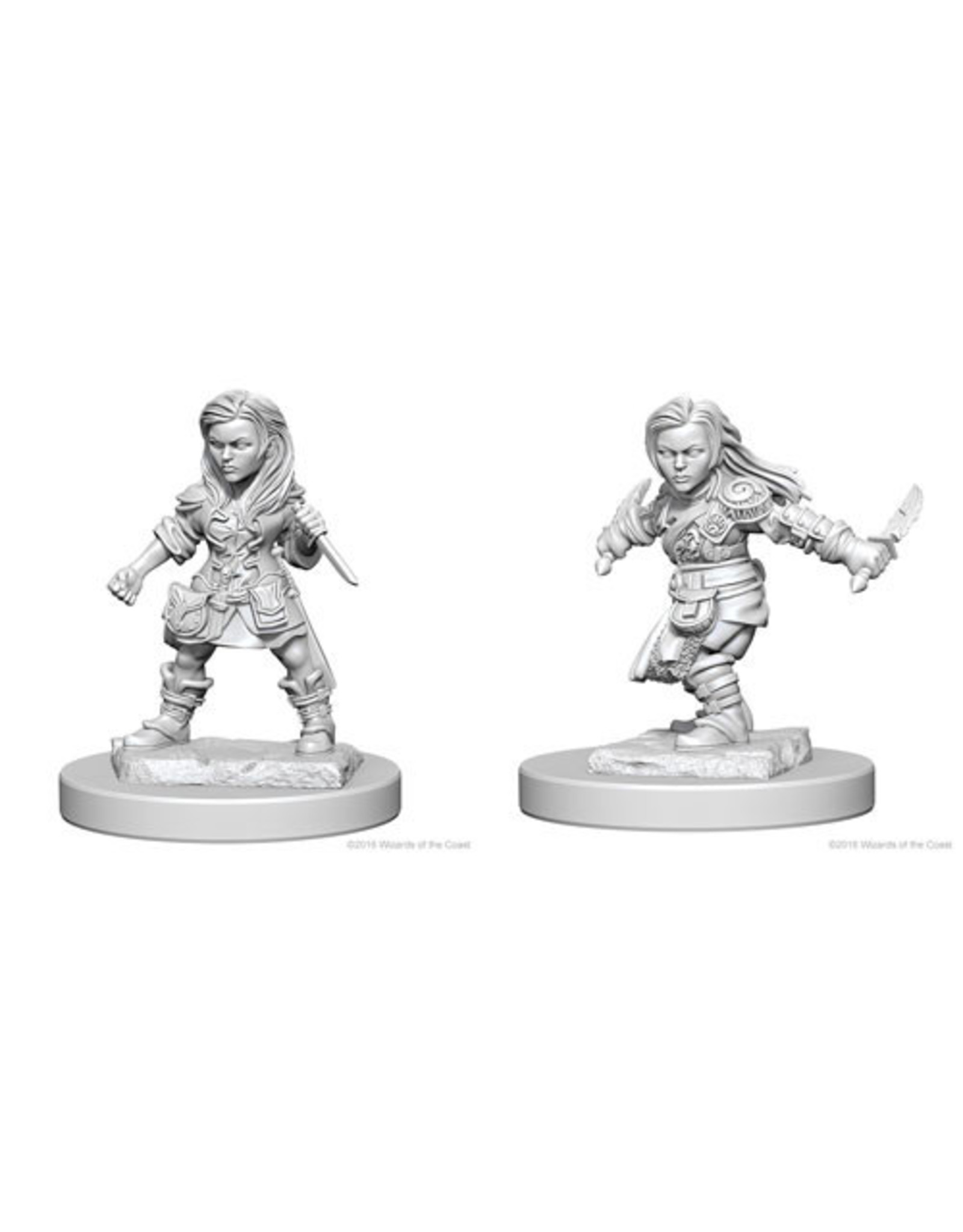 WizKids D&D Nolzur's MUM: Halfling Female Rogue