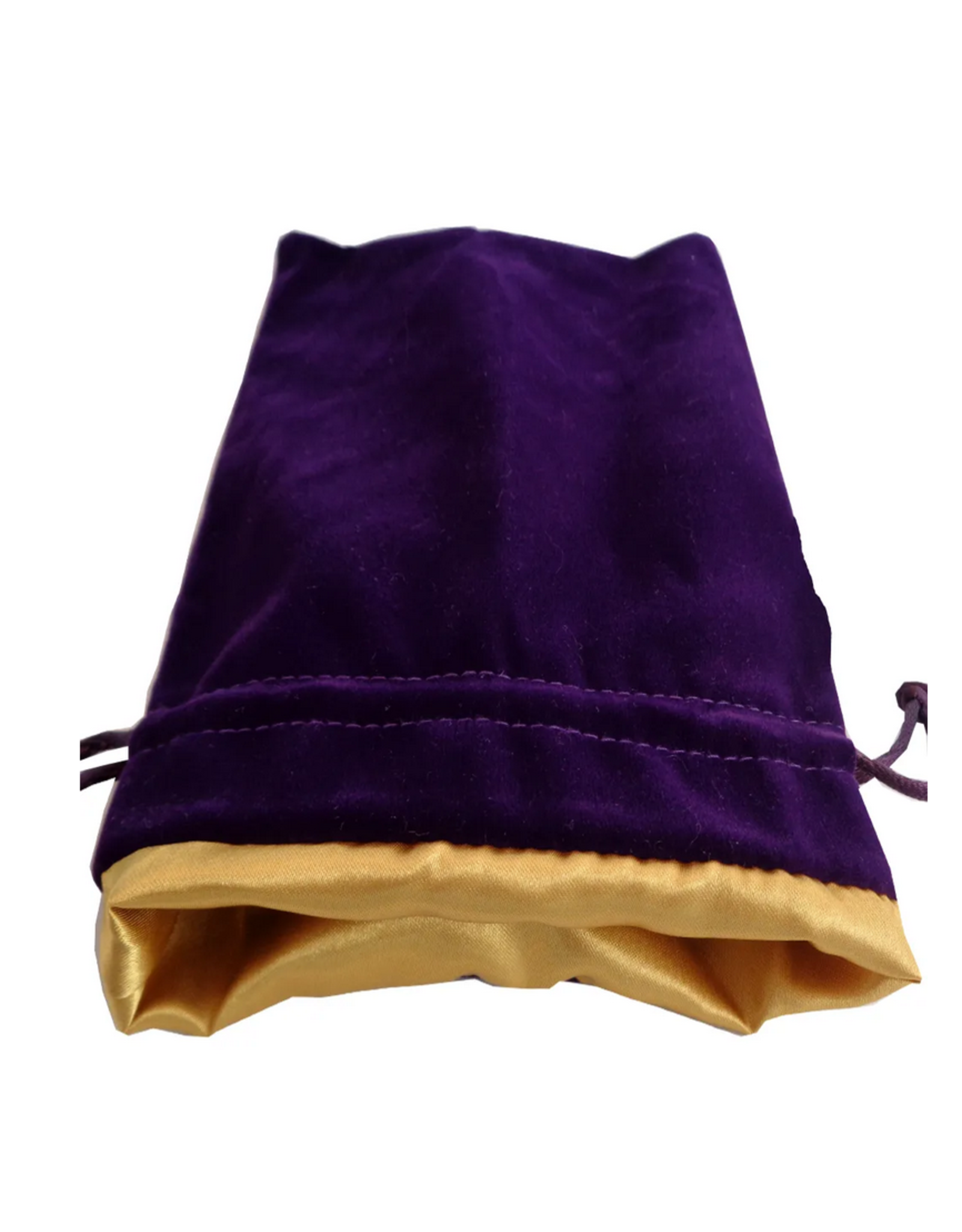Metallic Dice Games Dice Bag: Purple Velvet 4x6