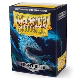 Dragon Shield: (100) Matte Night Blue