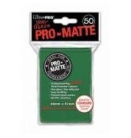 Ultra Pro Deck Protector: PRO-Matte - Green (50std)