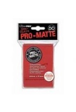 Ultra Pro Deck Protector: PRO Matte Red (50)