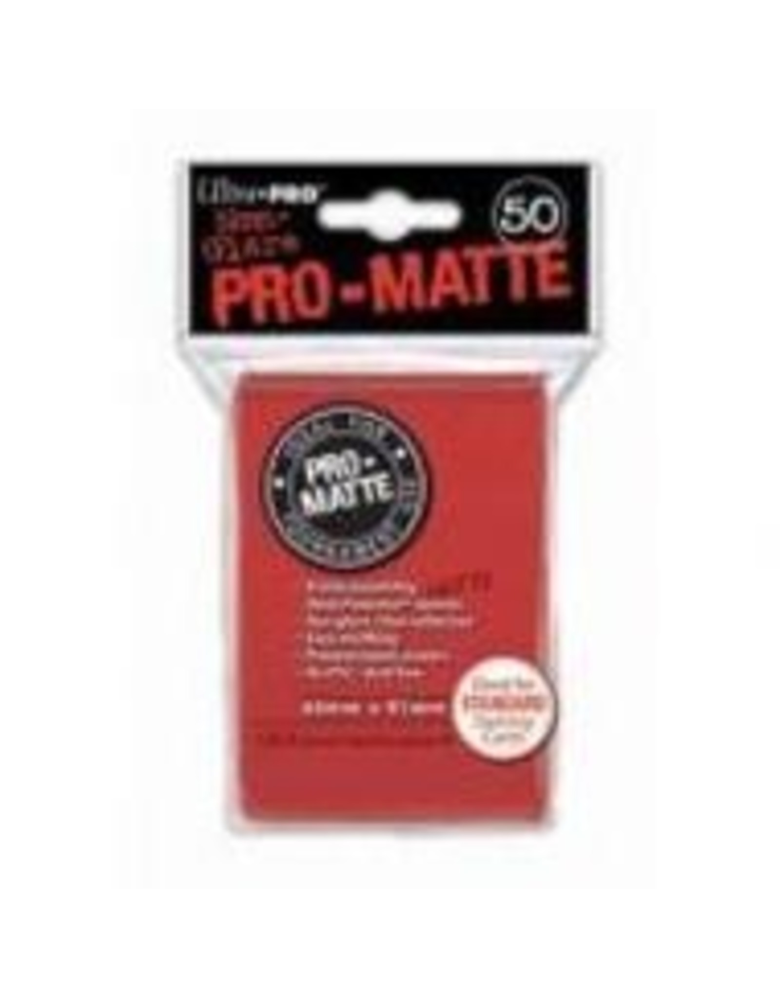 Ultra Pro Deck Protector: PRO Matte RD (50)