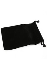 Chessex Suedecloth dice bag, large black
