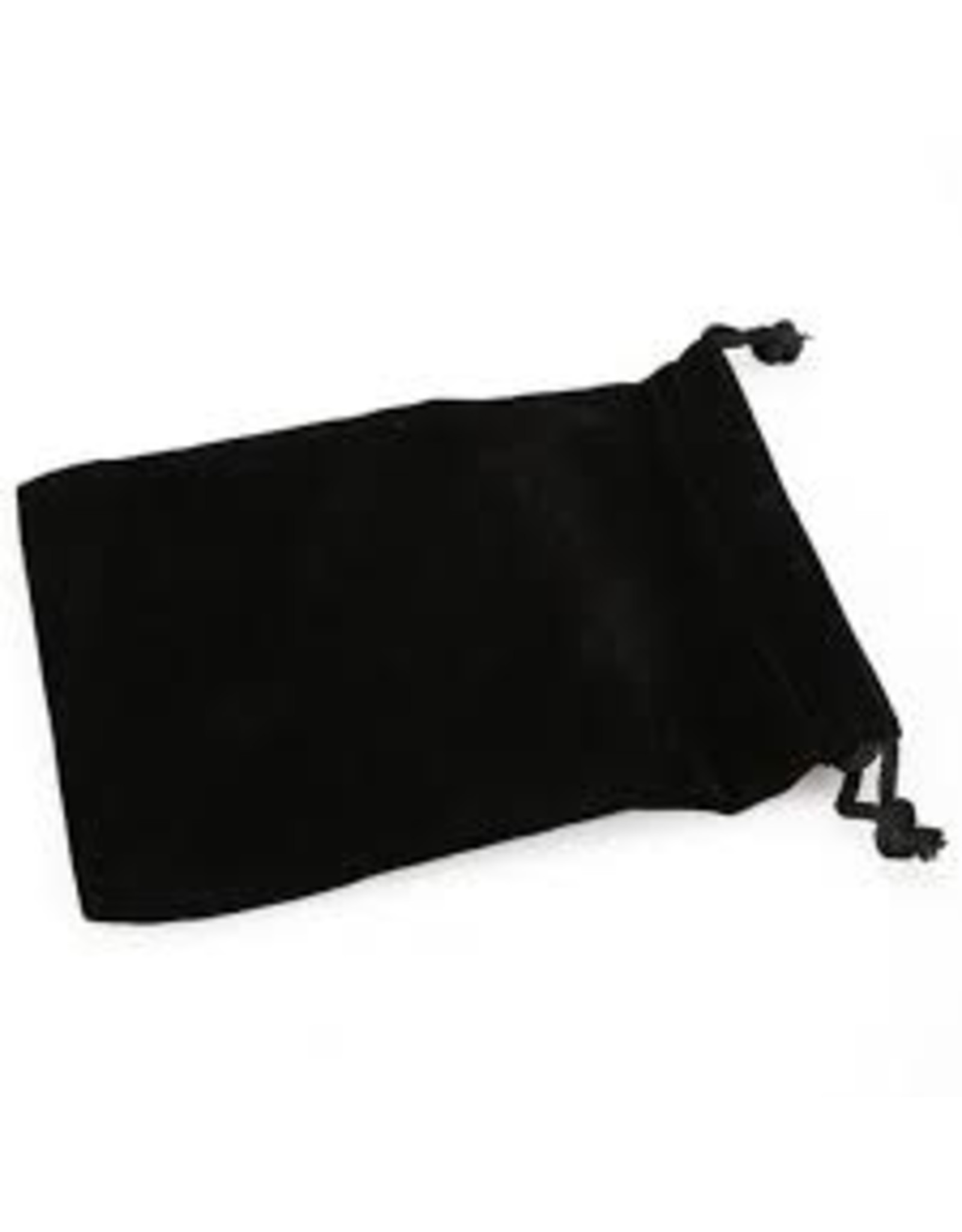 Chessex Dice Bag: Large Black Suedecloth