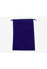 Chessex Dice Bag: Large Royal Blue Suedecloth