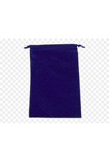 Chessex Suedecloth dice bag, large royal blue