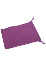 Chessex Dice Bag: Small Purple Suedecloth
