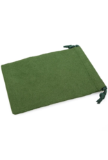 Chessex Dice Bag: Large Green Suedecloth