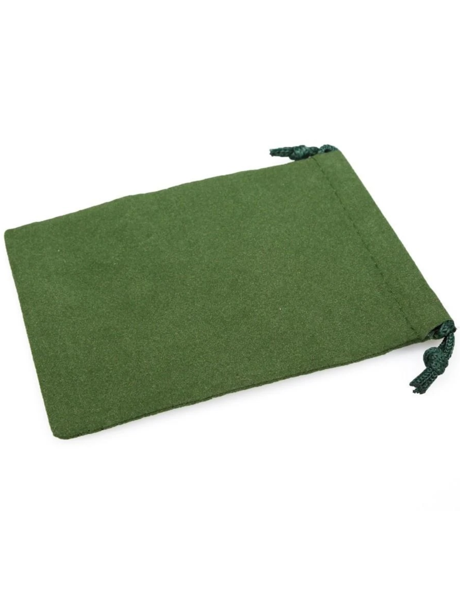 Chessex Dice Bag: Large Green Suedecloth