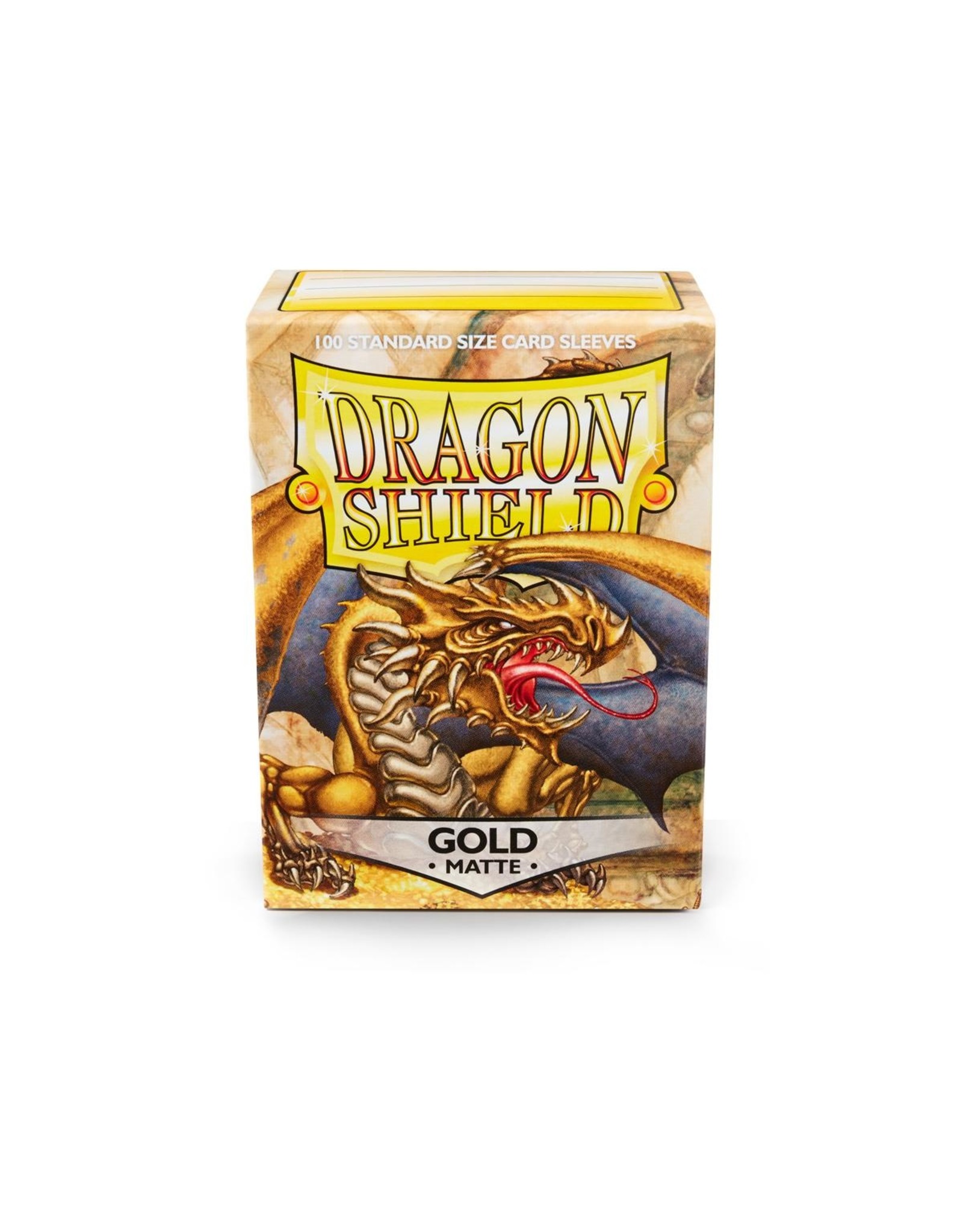 Dragon Shield: (100) Matte Gold