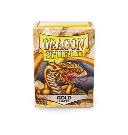 Deck Protector: Dragon Shield: Matte: Gold (100)