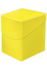 Ultra Pro Deck Box: PRO 100+: Eclipse: Lemon Yellow