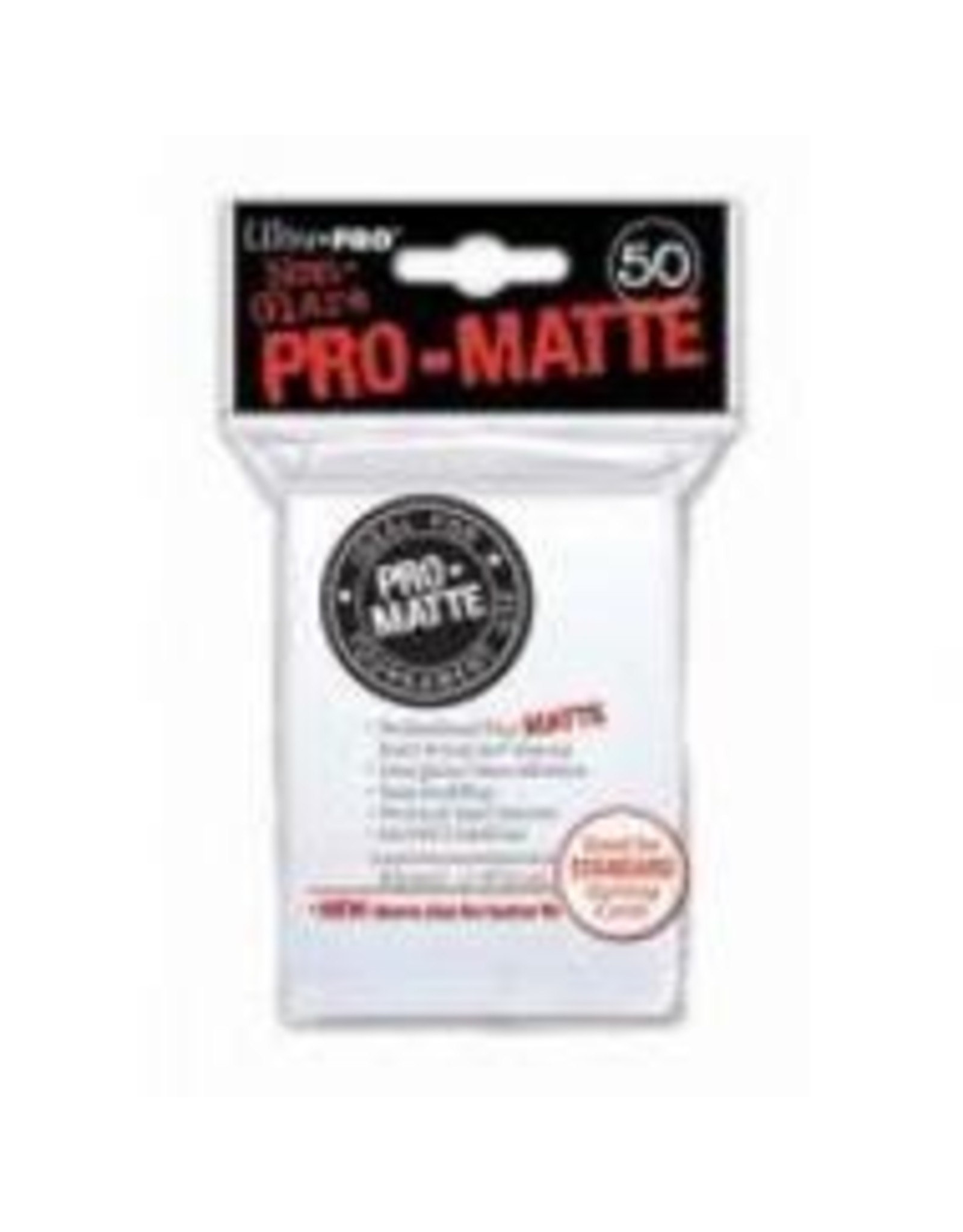 Ultra Pro Deck Protector: Pro Mat White 50 ct