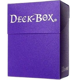 Ultra Pro Deck Box: Solid Purple