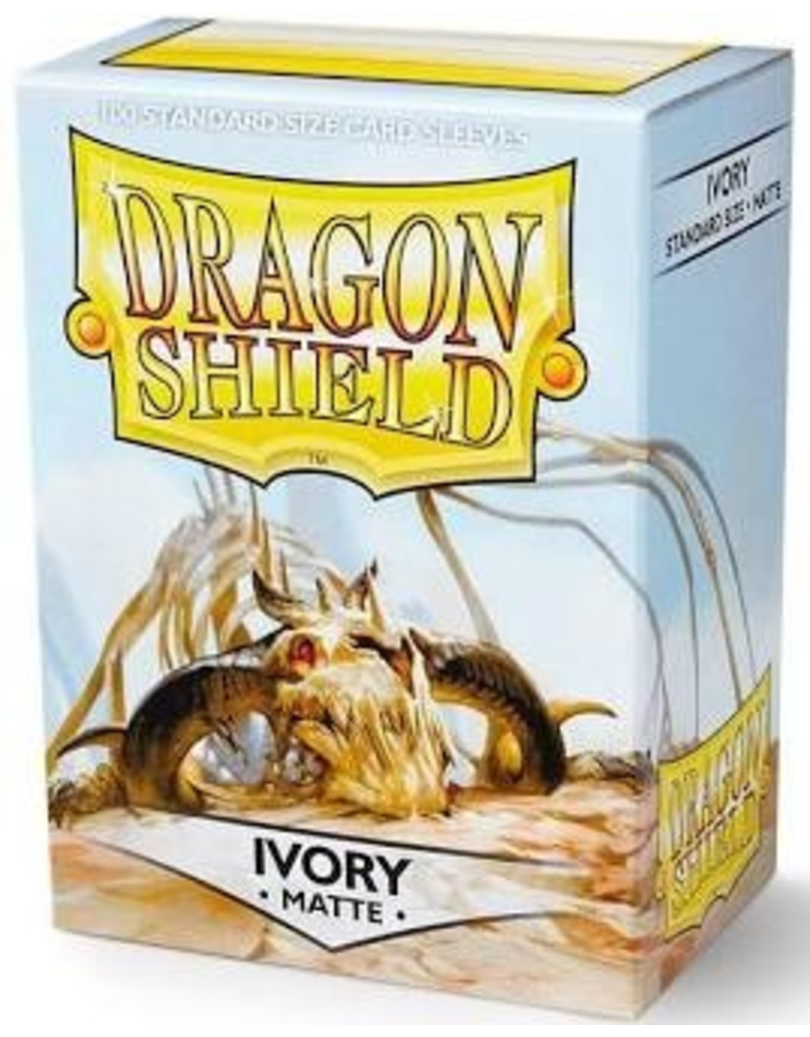 Dragon Shield Dragon Shield: (100) Matte Ivory