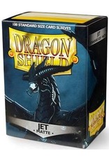 Dragon Shields: (100) Matte Jet