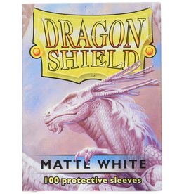 Deck Protector: Dragon Shield: Matte: White (100)