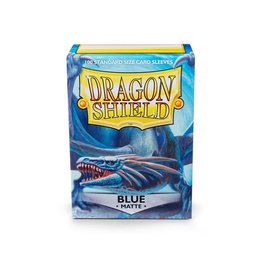 Dragon Shield: (100) Matte Blue