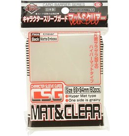 KMC KMC SLEEVE: Character Guard Clear Matte