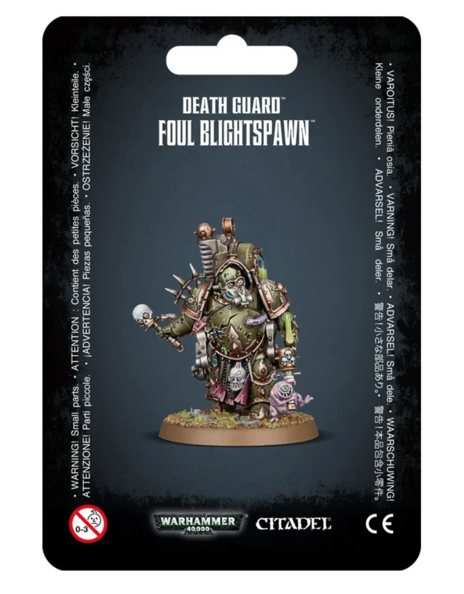 Warhammer 40K Chaos Death Guard: Deathshroud Foul Blightspawn