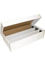 BCW Diversified BCW Cardboard Box: 3000 Count Super Shoe LTD