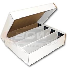BCW Diversified BCW Cardboard Box: 3200 Count