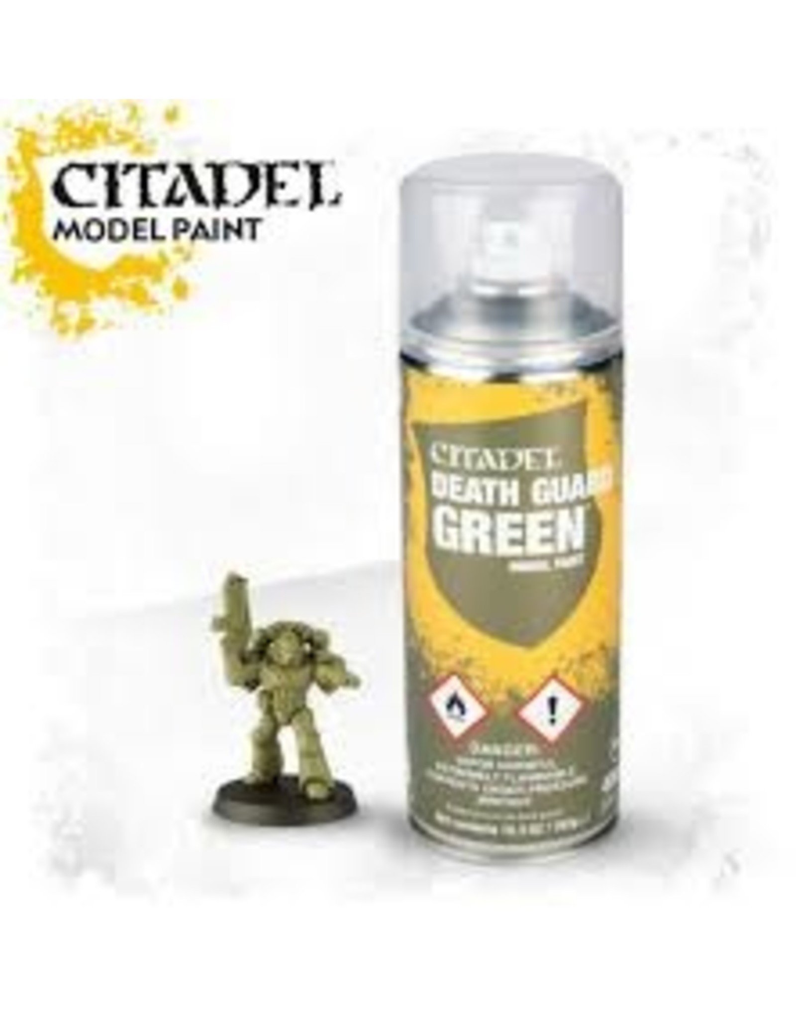 Citadel Citadel Paints: Spray - Citadel Death Guard Green