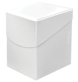Ultra Pro Deck Box: PRO 100+: Eclipse: Arctic White
