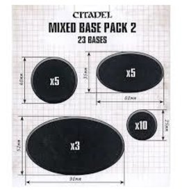 Warhammer 40K Citadel Mixed Base Pack 2