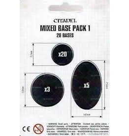 Warhammer 40K 40K Bases: Mixed Base Pack 1