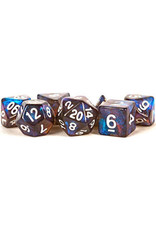 Metallic Dice Games 16mm Acrylic Stardust Poly Dice Set: Galaxy (7)