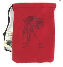 Gallant Hand's Gamers Gear Black Tribal Dragon/Red Bag