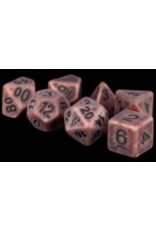 Metallic Dice Games 7-Set: 16mm: Ancient CPbk