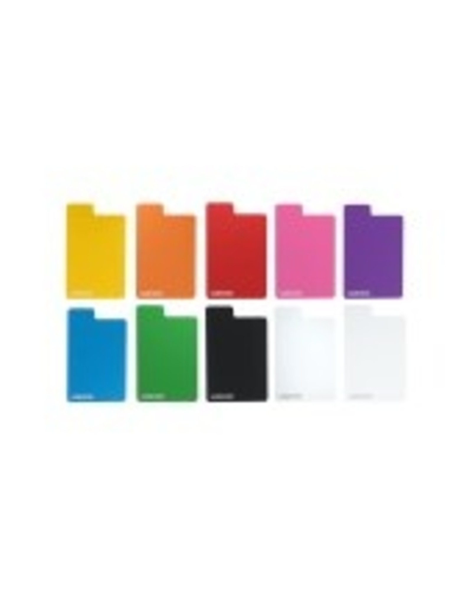 GameGenic Flex Card Dividers: Multicolor Pack