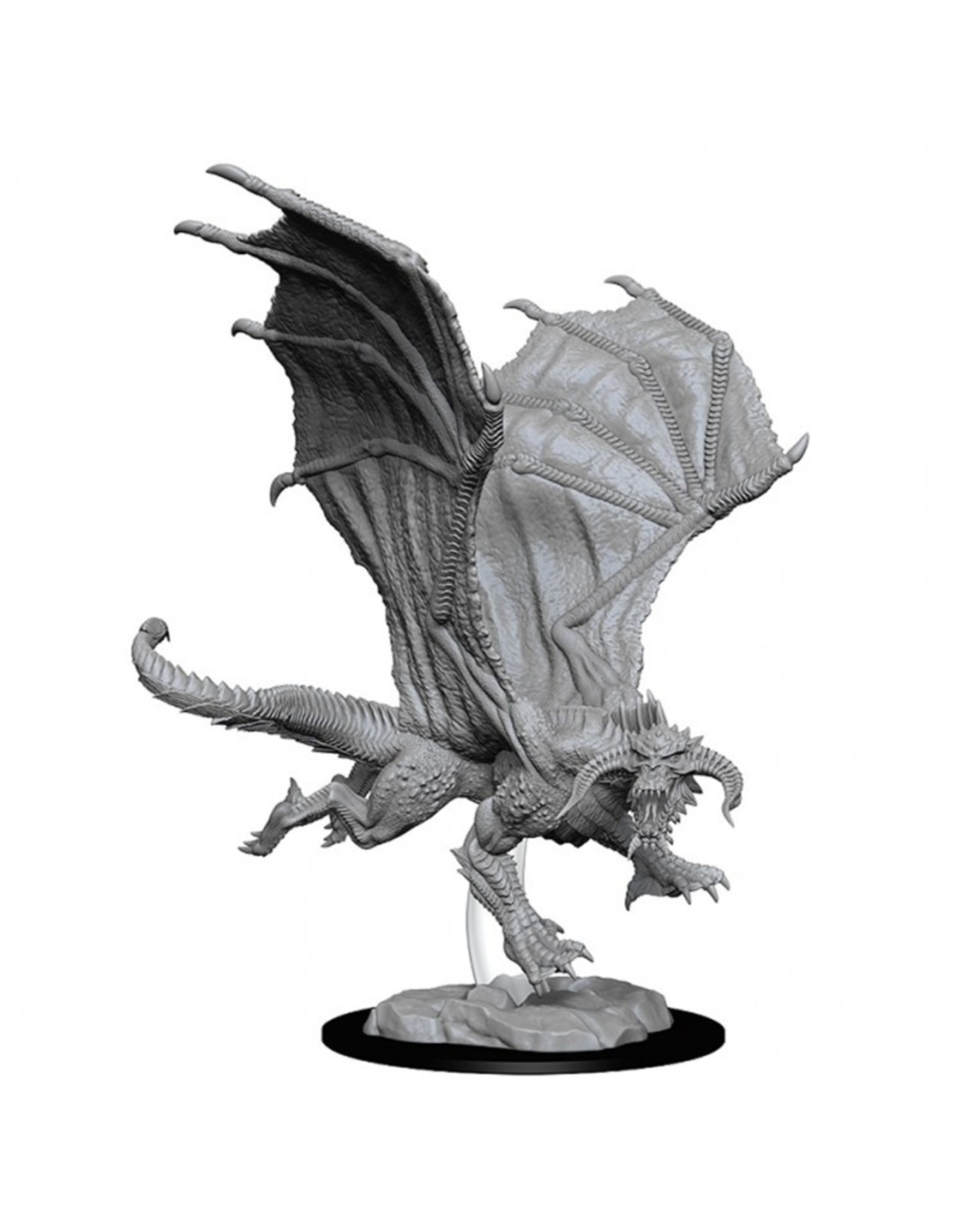 WizKids D&D Nolzur's MUM: W8 Young Black Dragon