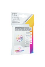 GameGenic Deck Protector: Matte: Standard Card Game Grey (50)