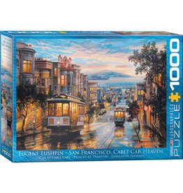 Eurographics Puzzle: San Francisco Cable Car Heaven