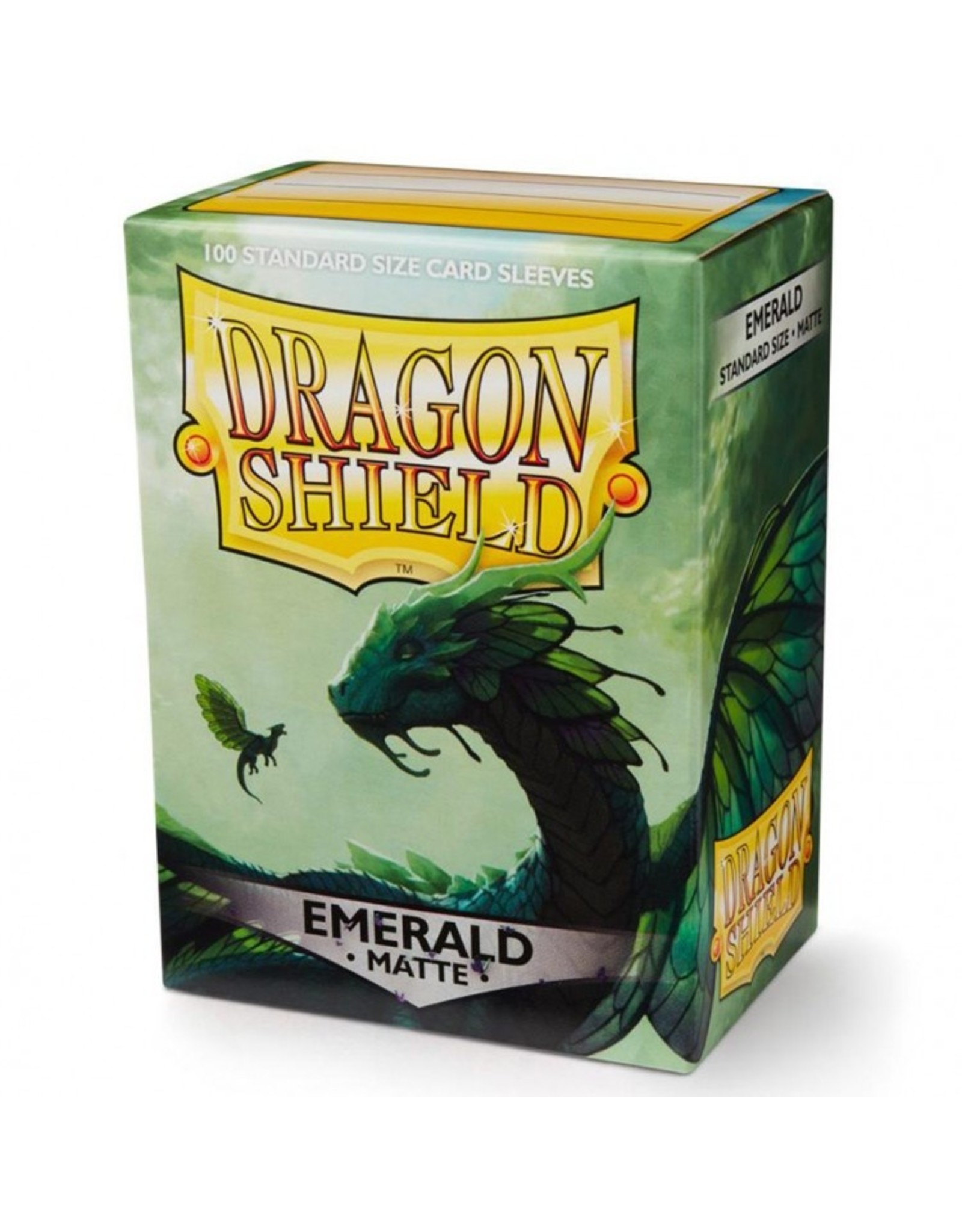 Dragon Shield: (100) Matte Emerald