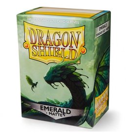 Dragon Shield: (100) Matte Emerald