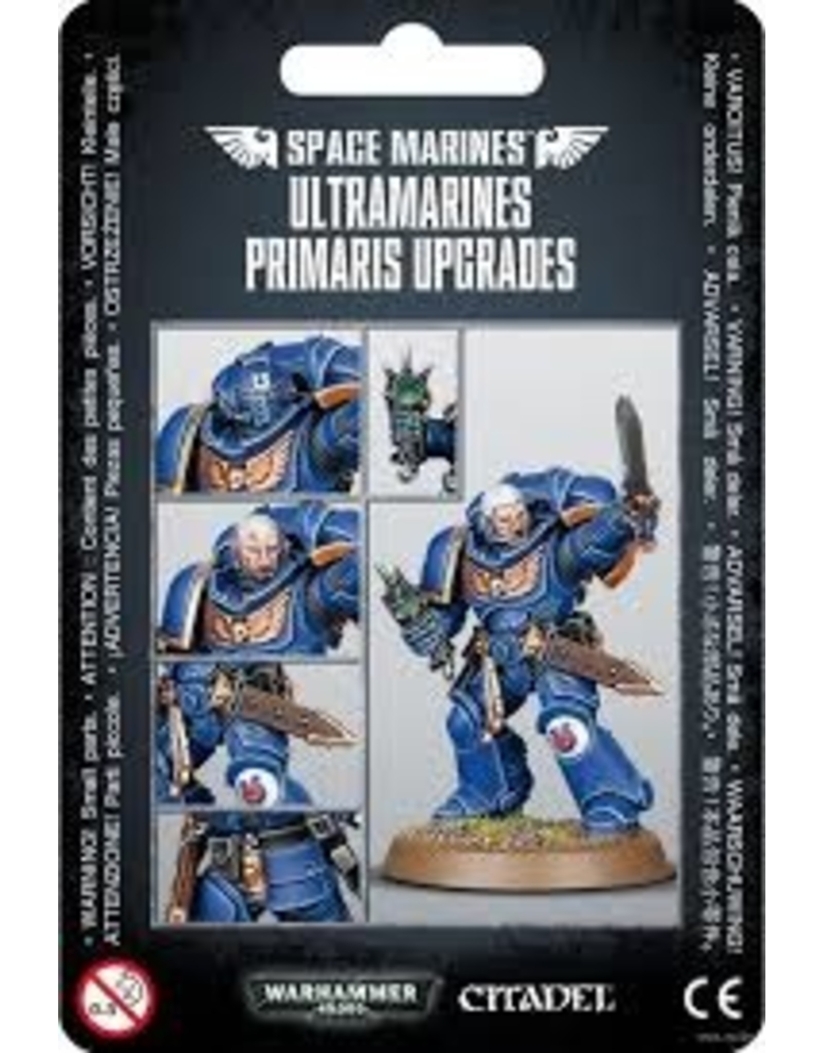 Warhammer 40K Space Marine Ultramarines upgrade pack