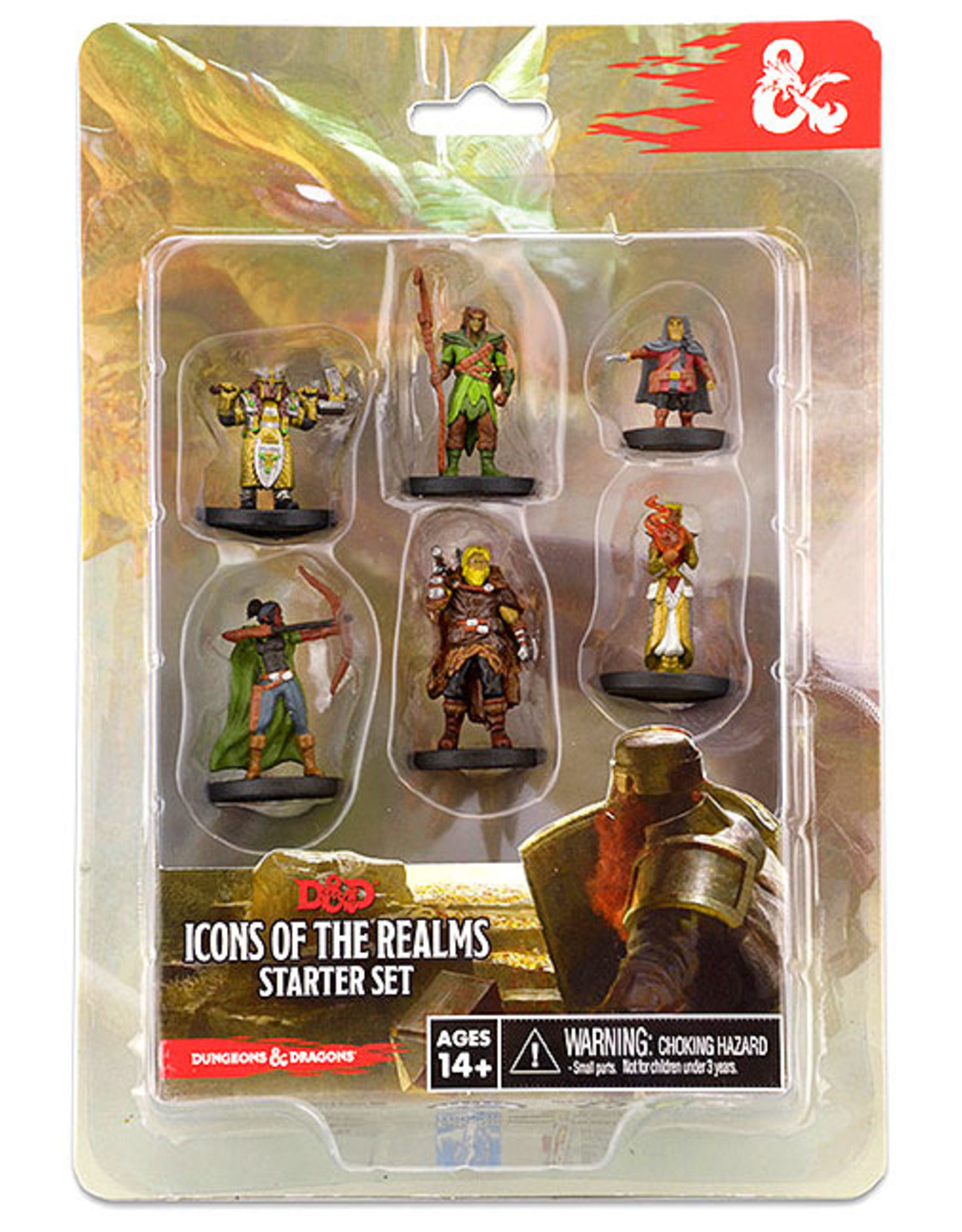 Dungeons and Dragons Fantasy Miniatures: Icons of the Realms Starter Set -  Black Diamond Games