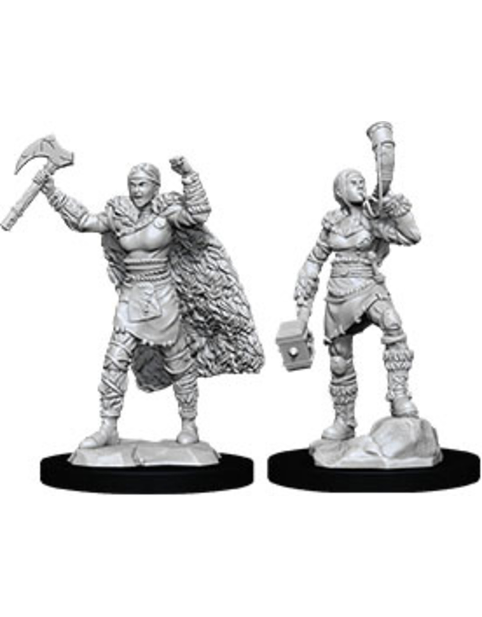 WizKids D&D Nolzur's MUM: W12 Female Human Barbarian