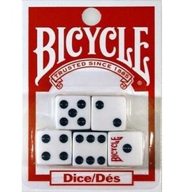 US Playing Card Co. Bicycle 5 Pack of Dice